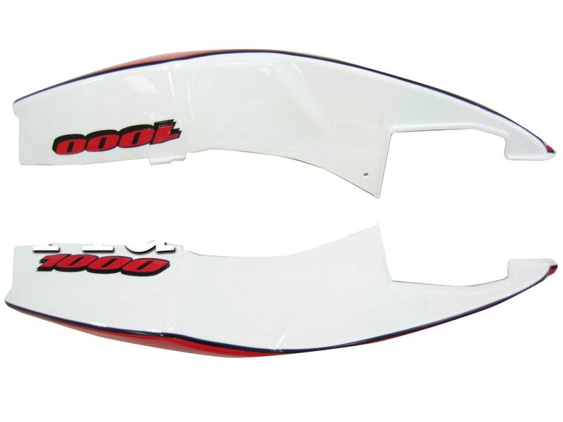 Fairings 2005-2006 Suzuki GSXR 1000 White & Red Jordan  Generic