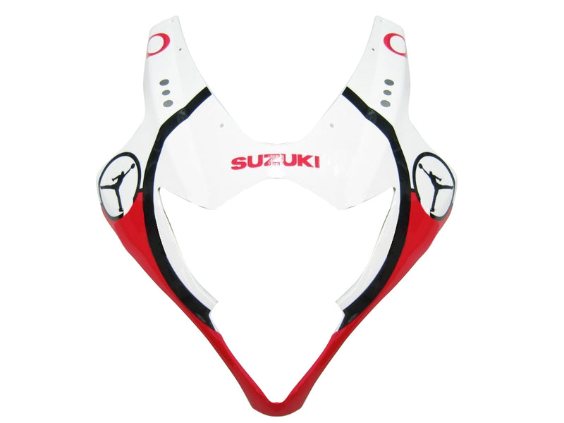 Fairings 2005-2006 Suzuki GSXR 1000 White & Red Jordan Racing Generic