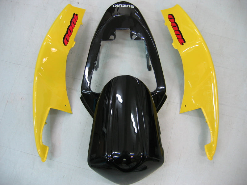 Fairings 2005-2006 Suzuki GSXR 1000 Yellow & Black Racing Generic