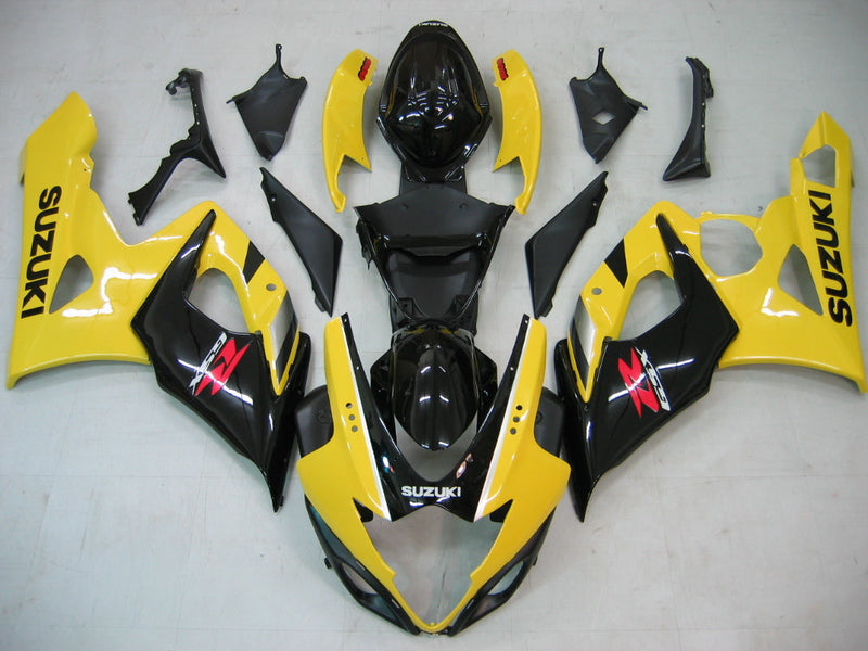 Fairings 2005-2006 Suzuki GSXR 1000 Yellow & Black  Generic