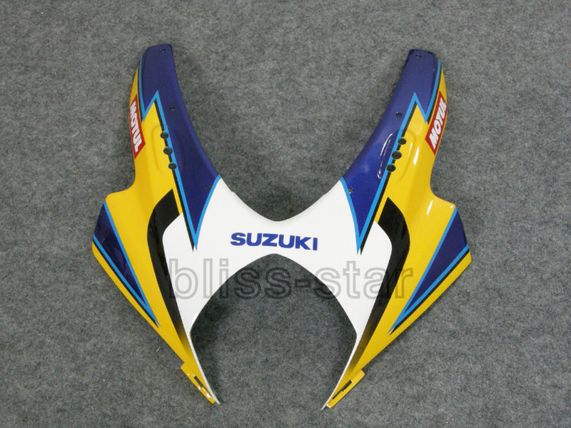 Fairings 2007-2008 Suzuki GSXR 1000 Yellow & Blue Alstare Racing Generic