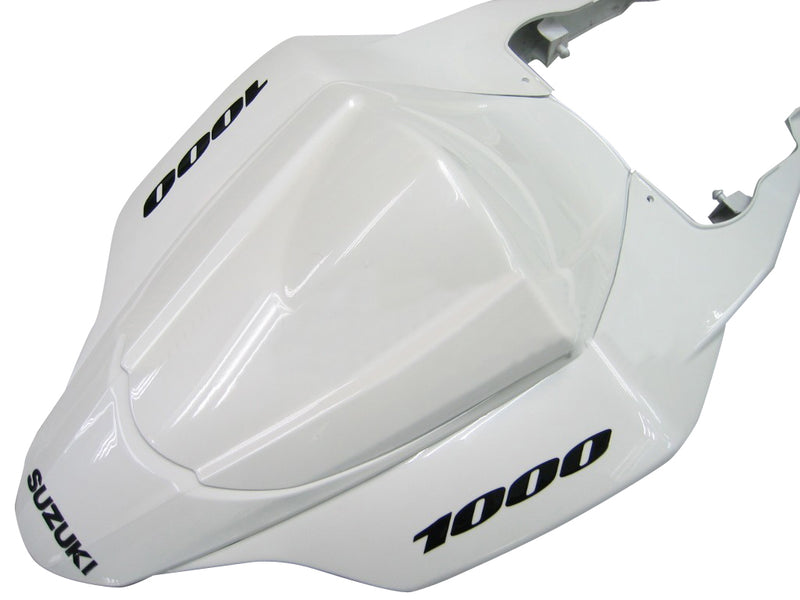 For GSXR1000 2007-2008 Bodywork Fairing White ABS Injection Molded Plastics Set