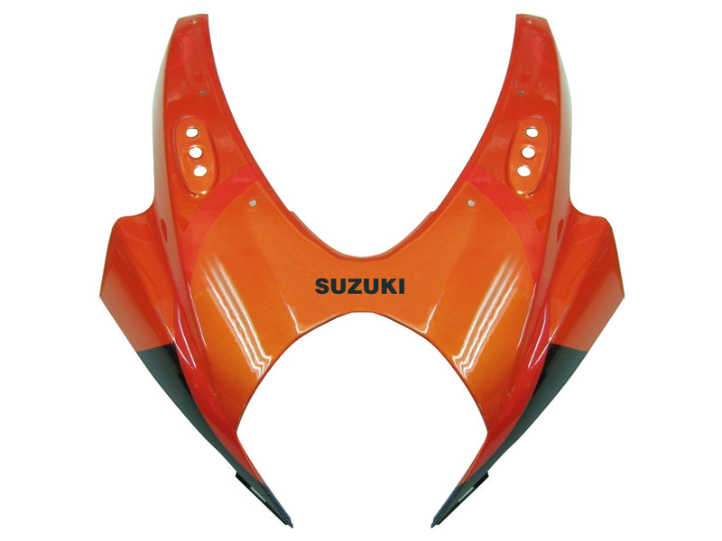 Fairings 2007-2008 Suzuki GSXR 1000 Orange Metallic & Black Jordan Racing Generic