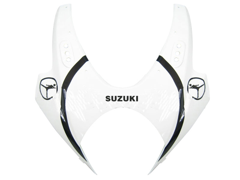 Fairings 2007-2008 Suzuki GSXR 1000 White Black Jordan Racing Generic