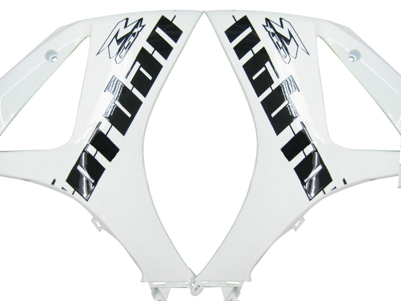 Fairings 2007-2008 Suzuki GSXR 1000 White Black Jordan  Generic