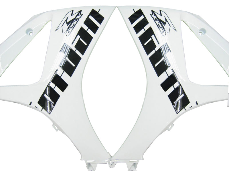 Fairings 2007-2008 Suzuki GSXR 1000 White Black Jordan Racing Generic