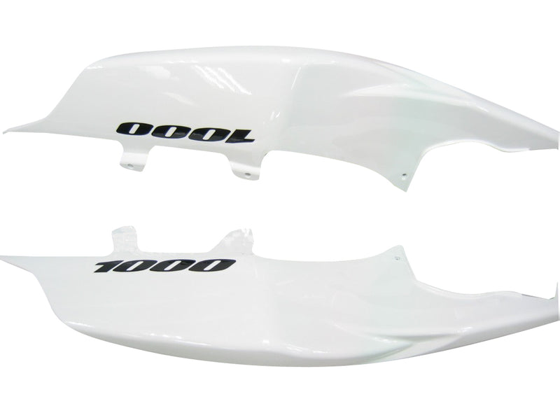 Fairings 2007-2008 Suzuki GSXR 1000 White Black Jordan Racing Generic