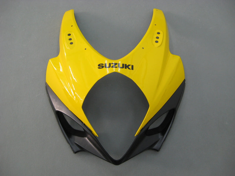 Fairings 2007-2008 Suzuki GSXR 1000 Yellow & Silver GSXR Racing Generic