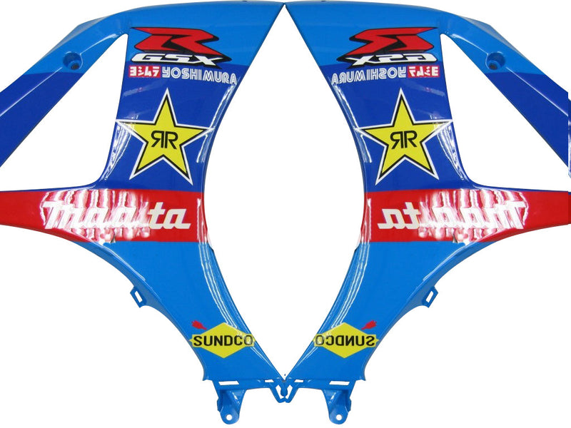 Fairings 2007-2008 Suzuki GSXR 1000 Blue Rockstar   Generic