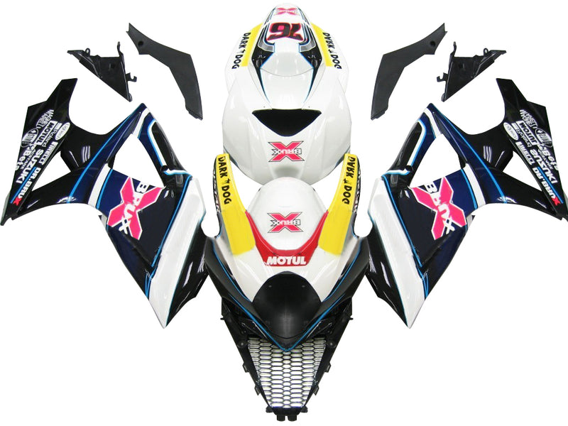 Fairings 2007-2008 Suzuki GSXR 1000 Multi-Color Brux  Racing Generic