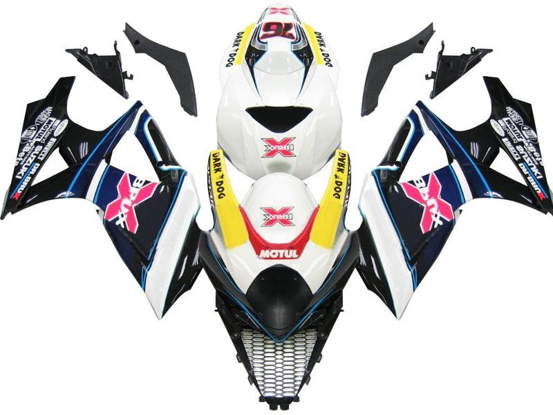 Fairings 2007-2008 Suzuki GSXR 1000 Multi-Color Brux   Generic