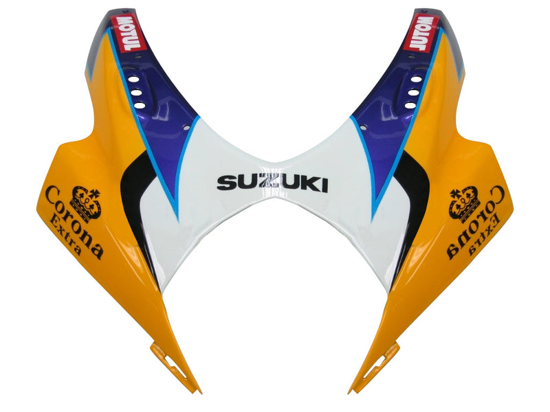 Fairings 2007-2008 Suzuki GSXR 1000 Yellow Blue Alstare Corona   Generic