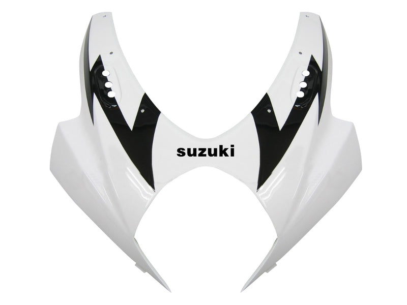 Fairings 2007-2008 Suzuki GSXR 1000 White & Black GSXR Racing Generic