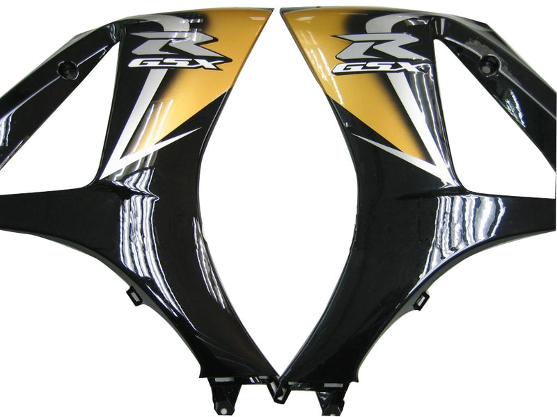 Fairings 2007-2008 Suzuki GSXR 1000 Black & Gold GSXR Generic