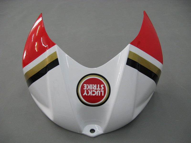 Fairings 2007-2008 Suzuki GSXR 1000 White & Red Lucky Strike  Generic