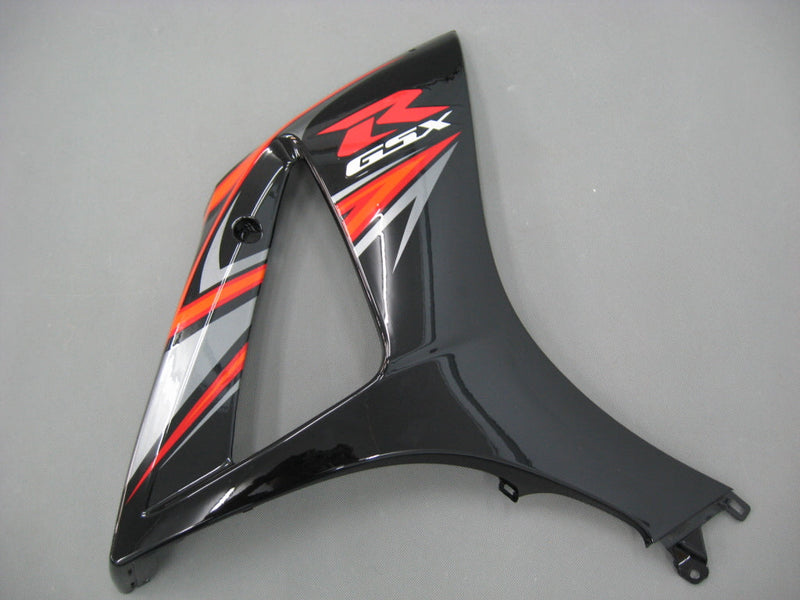 Fairings 2007-2008 Suzuki GSXR 1000 Black & Orange GSXR  Generic