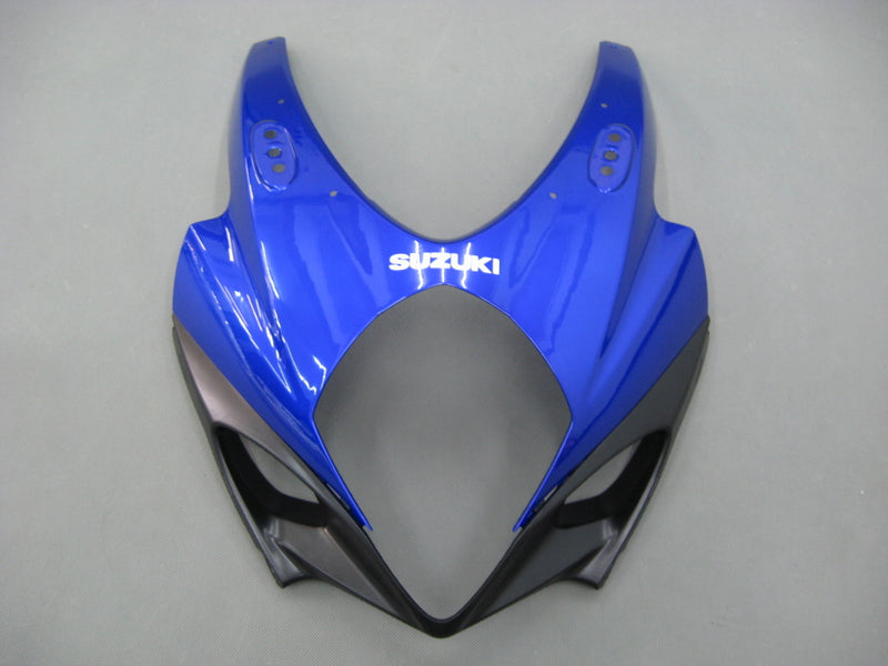 Fairings 2007-2008 Suzuki GSXR 1000 Blue & White GSXR  Racing Generic