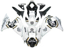 For GSXR1000 2009-2016 Bodywork Fairing White ABS Injection Molded Plastics Set