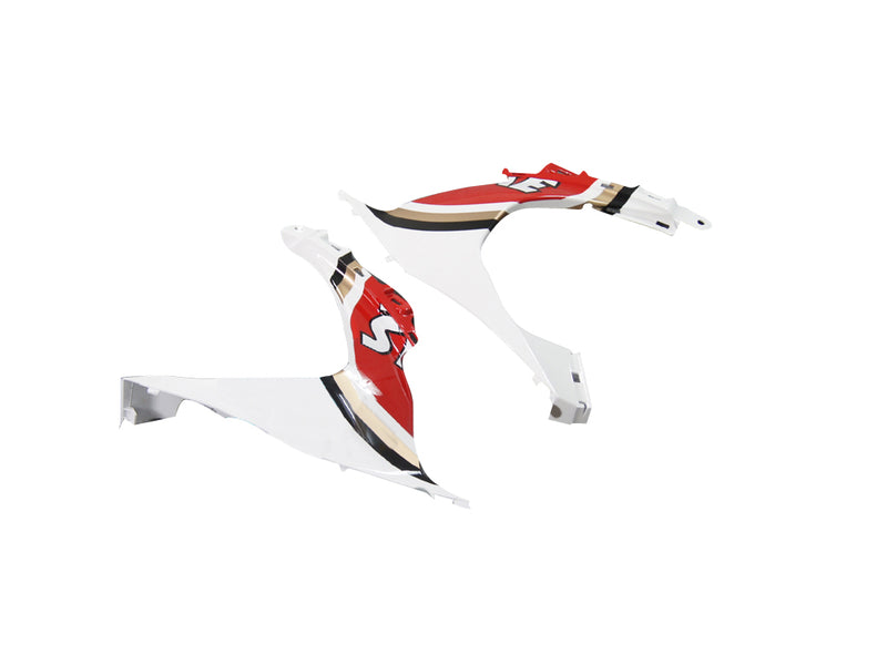 Fairings 2009-2016 Suzuki GSXR 1000 White & Red Lucky Strike Racing Generic