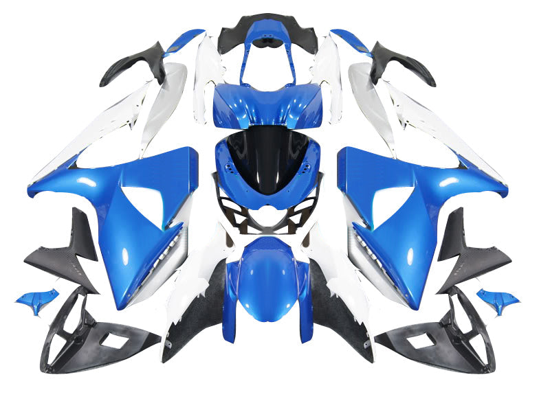 Fairings 2009-2016 Suzuki GSXR 1000 Blue & White GSXR  Generic