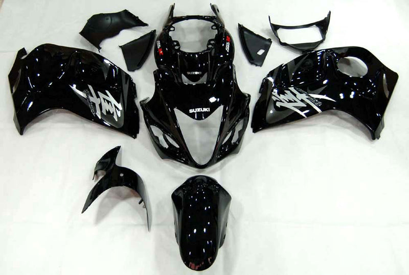 Fairings Suzuki GSX 1300 Hayabusa All Black Hayabusa Racing  (2008-2020) Generic