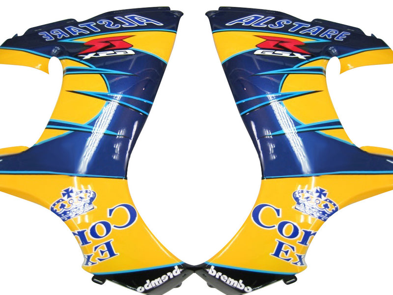 Fairings 2008-2020 Suzuki GSX 1300 Hayabusa Yellow Blue Alstare Corona Racing Generic