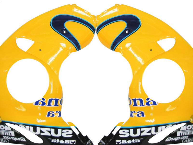 Fairings 2008-2020 Suzuki GSX 1300 Hayabusa Yellow Blue Alstare Corona Racing Generic