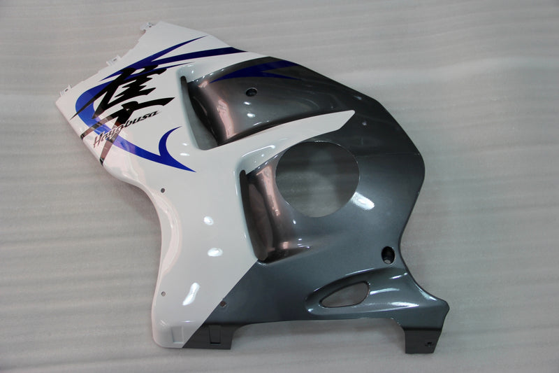 Fairings 2008-2020 Suzuki GSX 1300 Hayabusa White Grey Blue Racing Generic