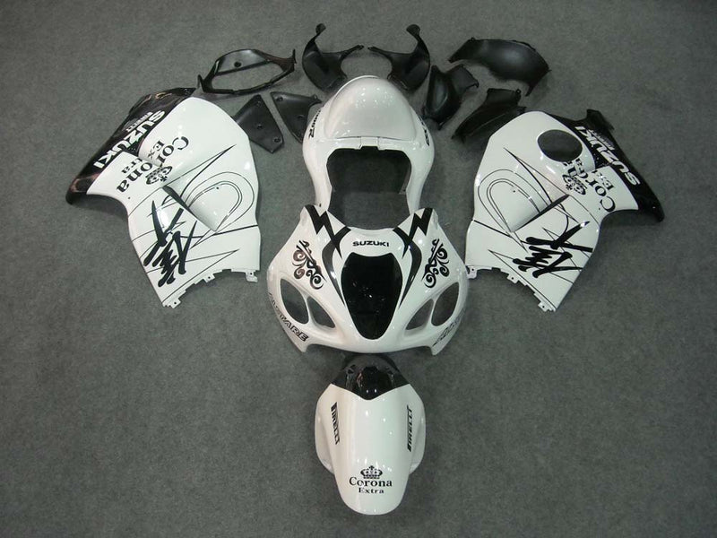 Fairings 1999-2007 Suzuki GSX1300 Hayabusa White Alstare Corona  Generic