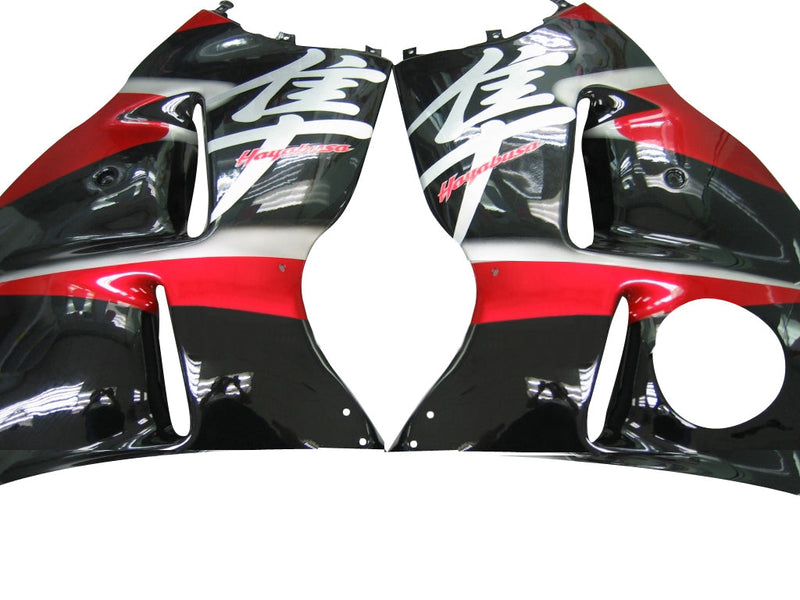 Fairings 1999-2007 Suzuki GSX1300 Hayabusa Black & Red Hayabusa   Generic