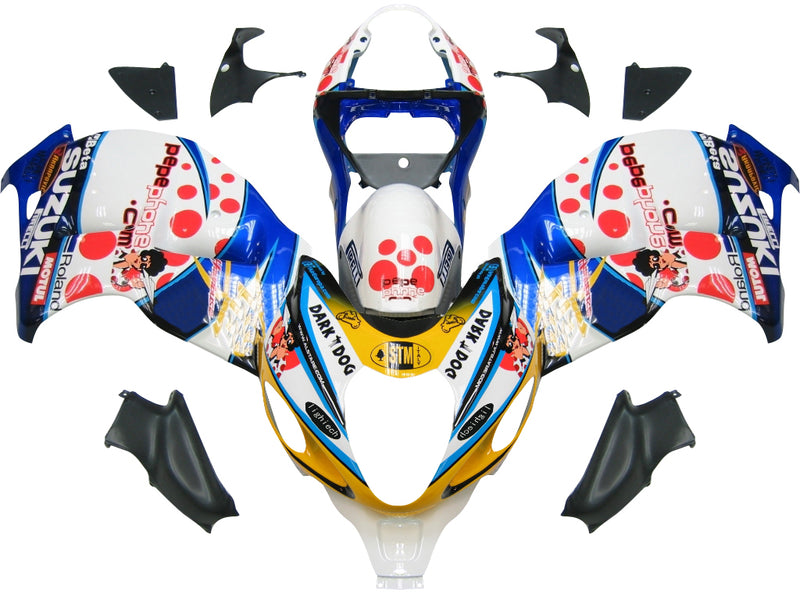 Fairings 1999-2007 Suzuki GSX1300 Hayabusa Multi-Color pepephone Racing Generic