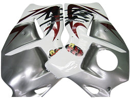 Fairings 1999-2007 Suzuki GSX1300 Hayabusa White & Silver Hayabusa   Generic