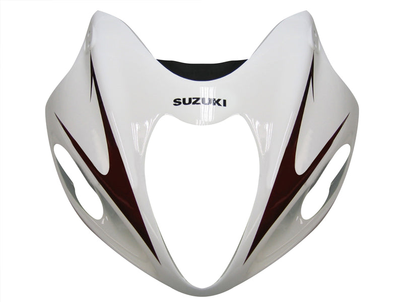 Fairings 1999-2007 Suzuki GSX1300 Hayabusa White & Silver Hayabusa  Racing Generic