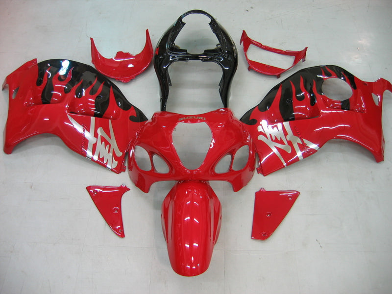 Fairings 1999-2007 Suzuki GSX1300 Hayabusa Red & Black Hayabusa Racing Generic