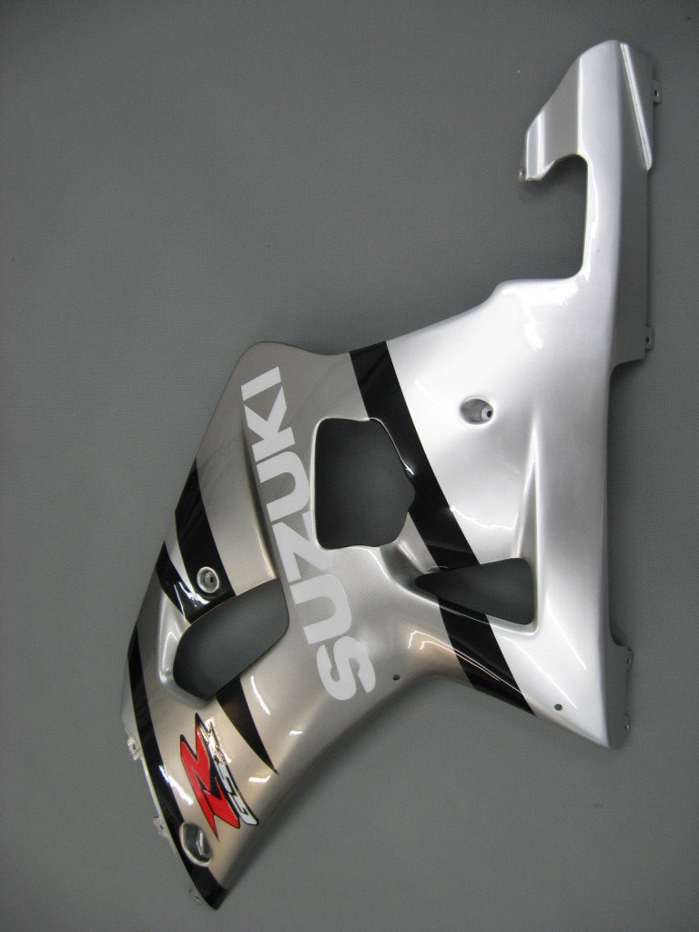 Fairings 2001-2003 Suzuki GSXR 600 Silver 2-Tone GSXR Racing Generic