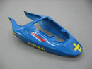 For GSXR600 2001-2003 Bodywork Fairing Blue ABS Injection Molded Plastics Set
