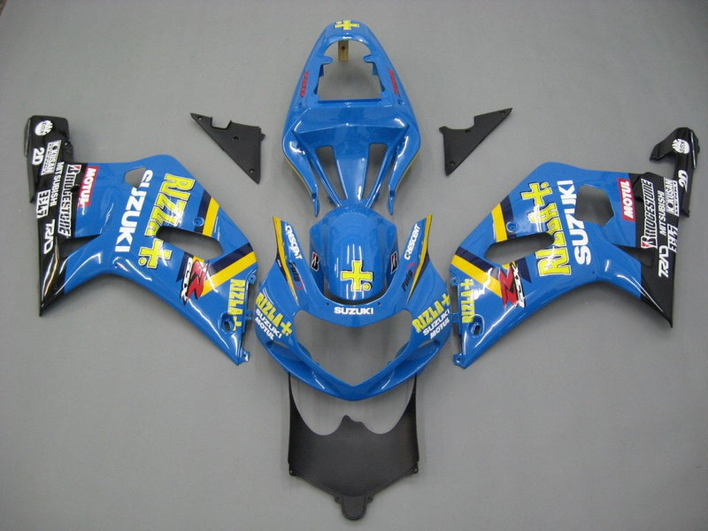 Fairings 2001-2003 Suzuki GSXR 600 Blue Black Rizla GSXR Racing Generic