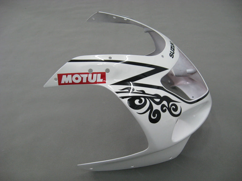 Fairings 2001-2003 Suzuki GSXR 600 White Black Alstare Corona GSXR  Generic