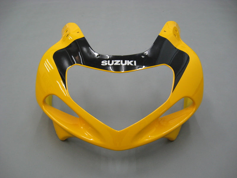 For GSXR600 2001-2003 Bodywork Fairing Yellow ABS Injection Molded Plastics Set