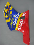 For GSXR600 2001-2003 Bodywork Fairing Blue ABS Injection Molded Plastics Set