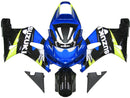 For GSXR600 2001-2003 Bodywork Fairing Blue ABS Injection Molded Plastics Set