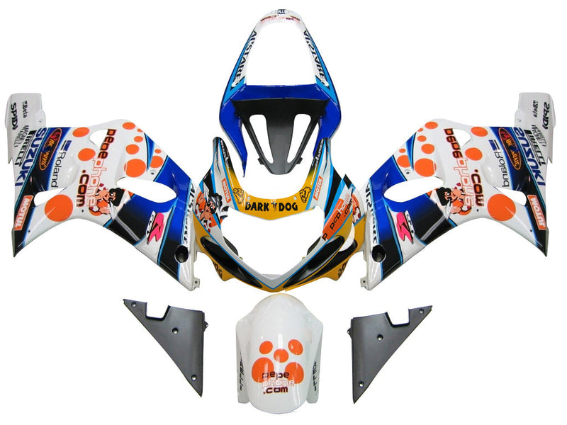 Fairings 2001-2003 Suzuki GSXR 600 Multi-Color pepephone GSXR  Generic