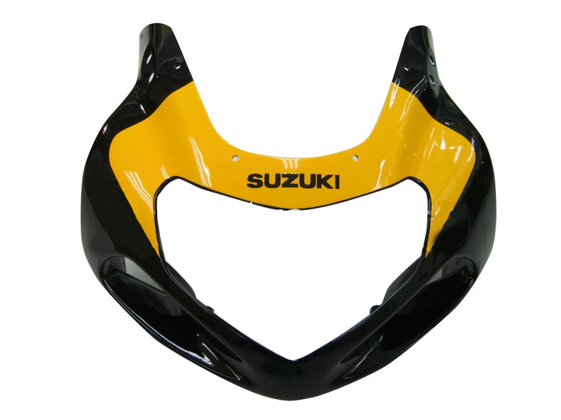 Fairings 2001-2003 Suzuki GSXR 600 Black & Yellow GSXR Racing Generic