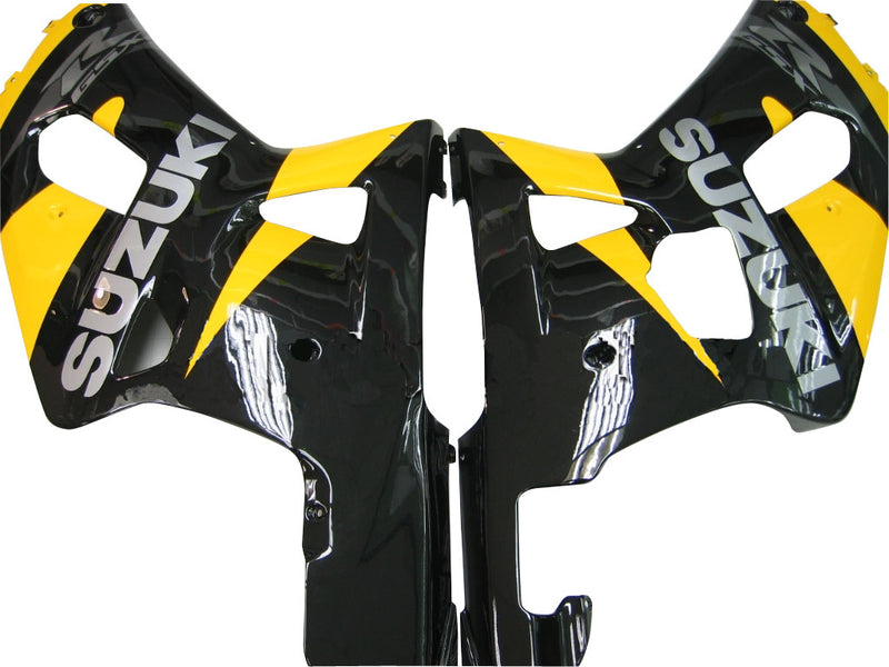 Fairings 2001-2003 Suzuki GSXR 600 Black & Yellow GSXR Racing Generic