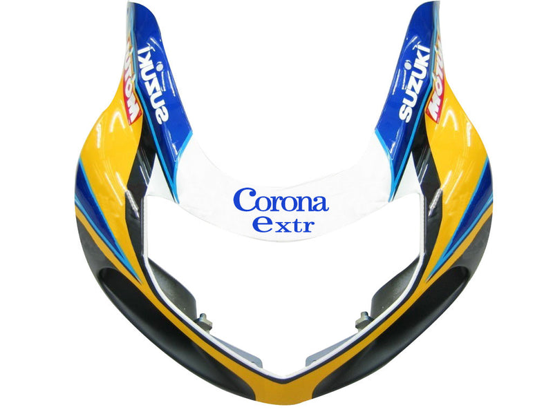 Fairings 2001-2003 Suzuki GSXR 600 Blue & Yellow Corona GSXR Racing Generic