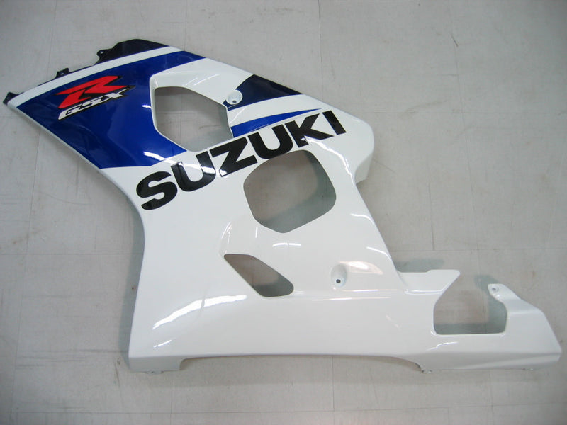 Fairings 2004-2005 Suzuki GSXR 600 750 Blue & White GSXR  Generic