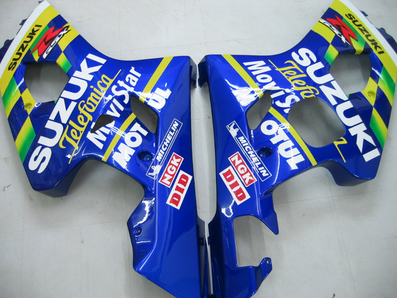 Fairings 2004-2005 Suzuki GSXR 600 750 Blue Movistar GSXR Racing Generic