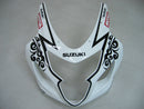 For GSXR 600/750 2004-2005 Bodywork Fairing White ABS Injection Molded Plastics Set