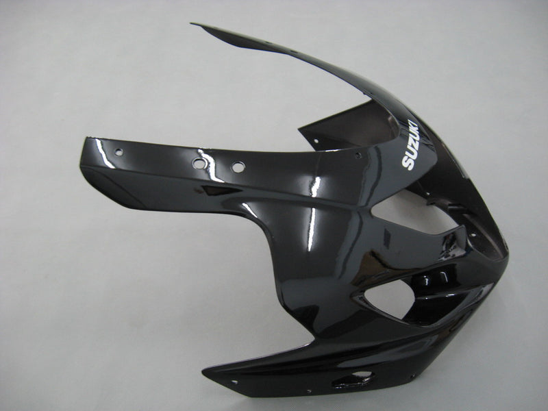For GSXR 600/750 2004-2005 Bodywork Fairing Black ABS Injection Molded Plastics Set