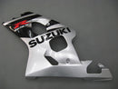 For GSXR 600/750 2004-2005 Bodywork Fairing Black ABS Injection Molded Plastics Set